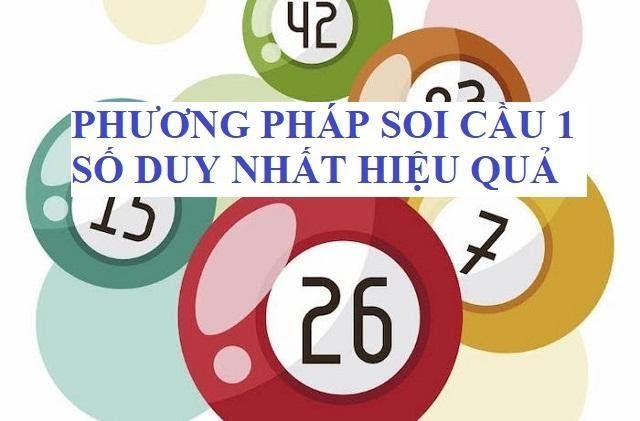 soi cầu 1 số duy nhất